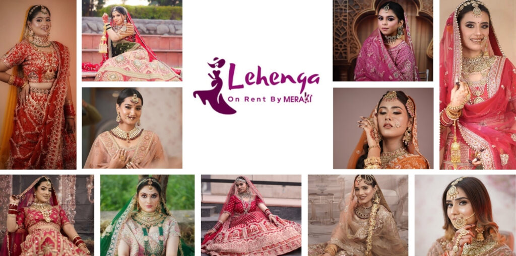 Lehenga on Rent by Meraki